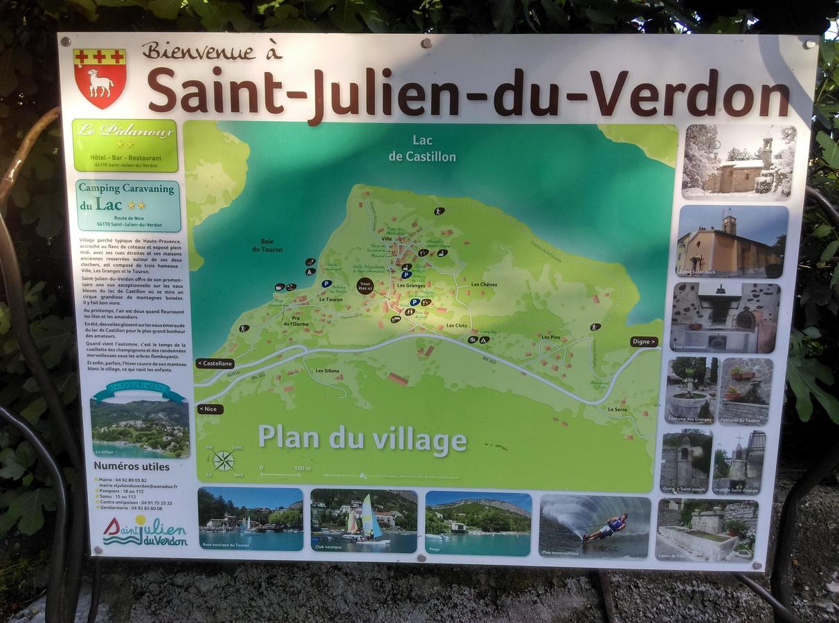 Camping Du Lac Saint-Julien-du-Verdon Zewnętrze zdjęcie